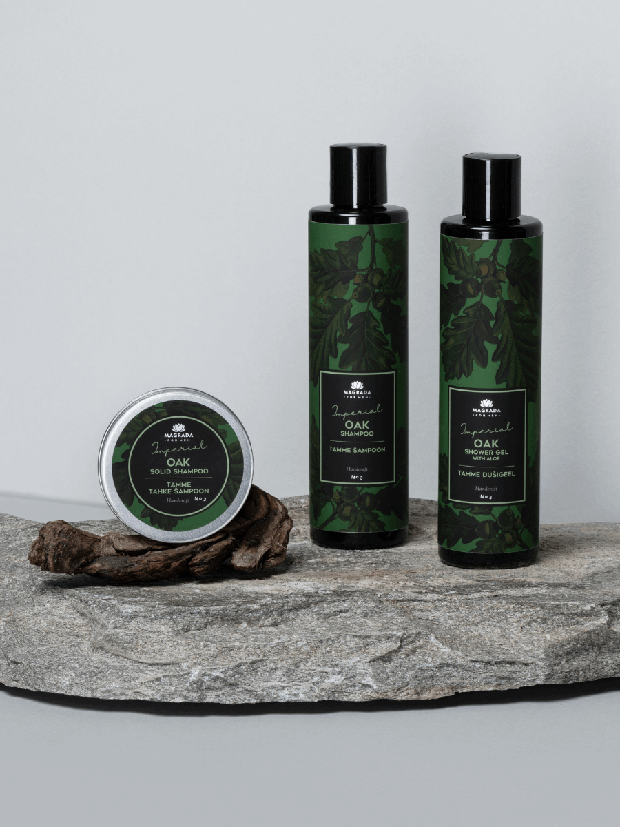 Solid Oak Shampoo  – Miesten kiinteä shampoo.