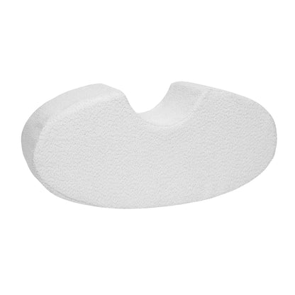 Bean Shape Foam Module - White Boucle