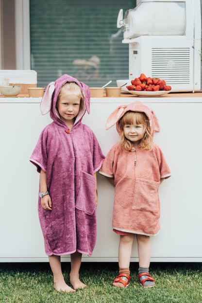 Short-Sleeve Poncho RABBIT - For TODDLERS