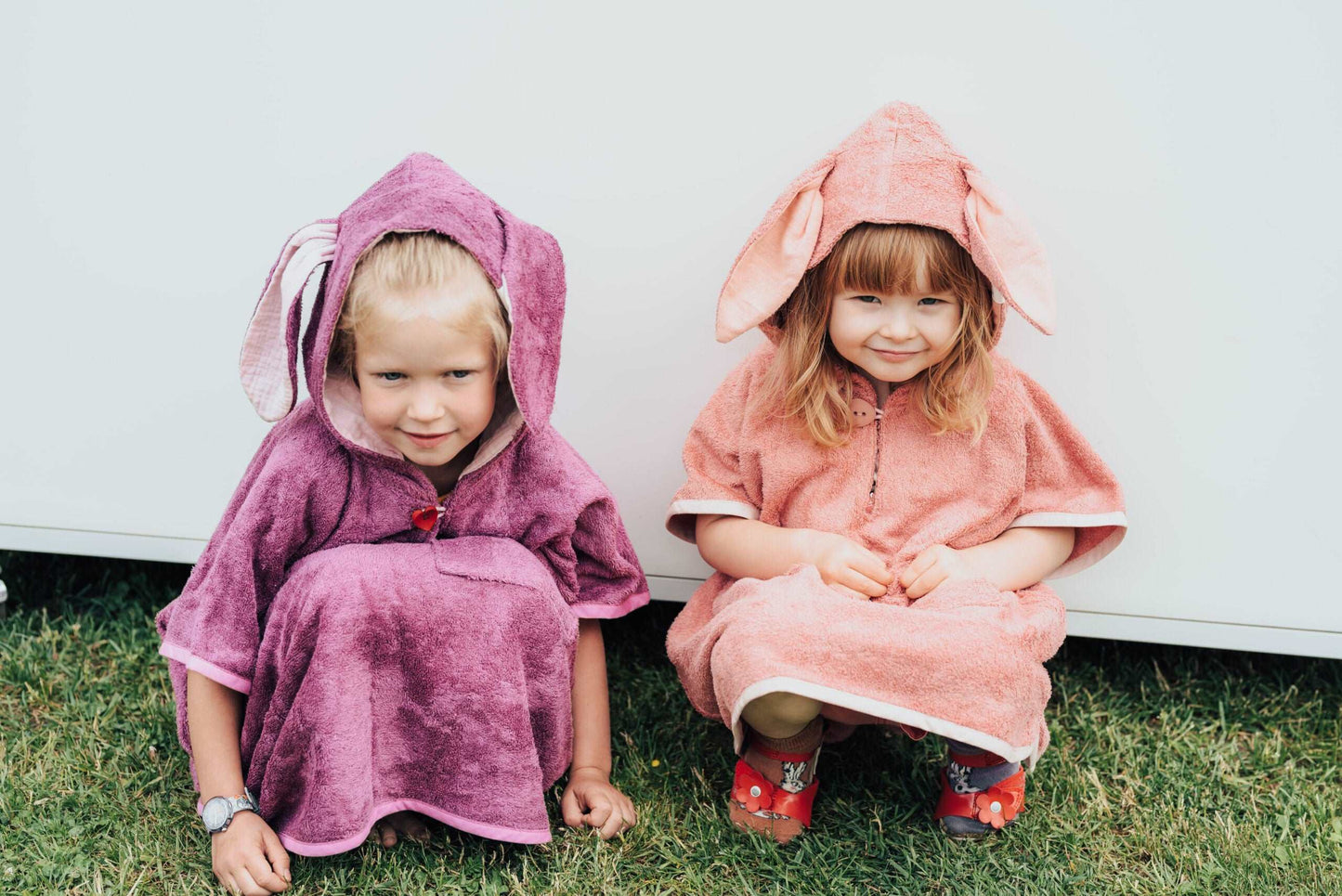 Short-Sleeve Poncho RABBIT - For TODDLERS