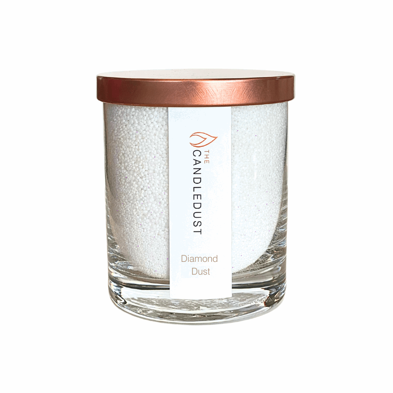 Powdered Candle in Glass - Diamond Dust 160g