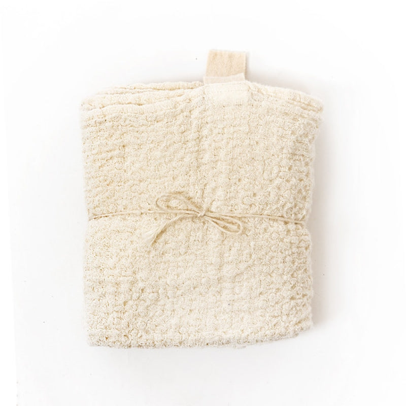 Big Linen Towel - Textured White