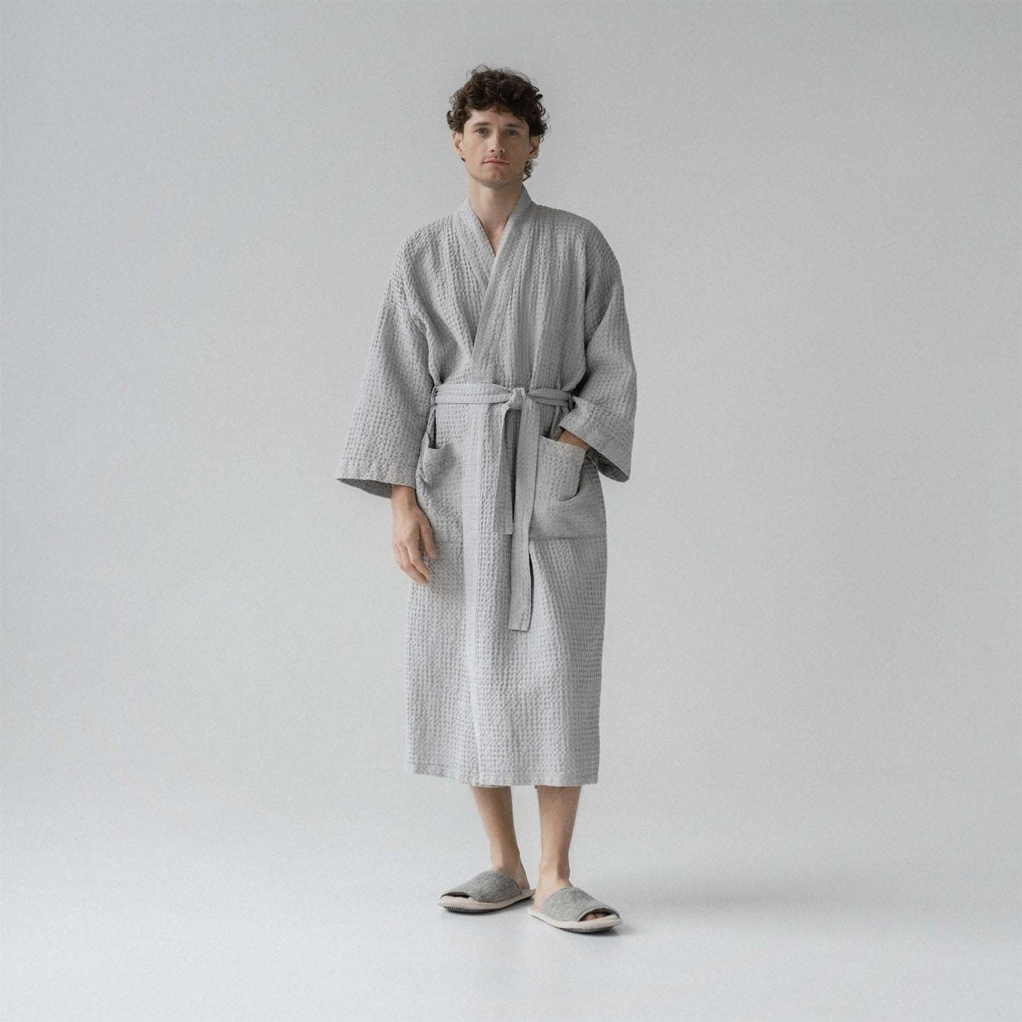 Honeycomb Waffle Bathrobe