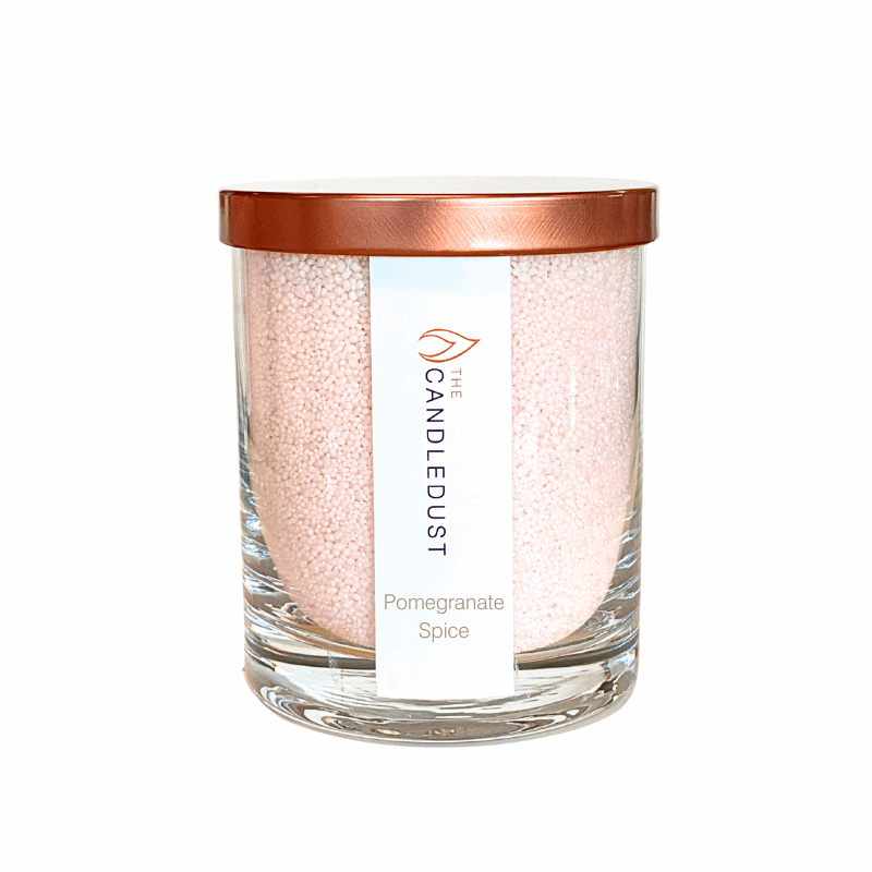 Powdered Candle in Glass - Pomegranate Spice 160g