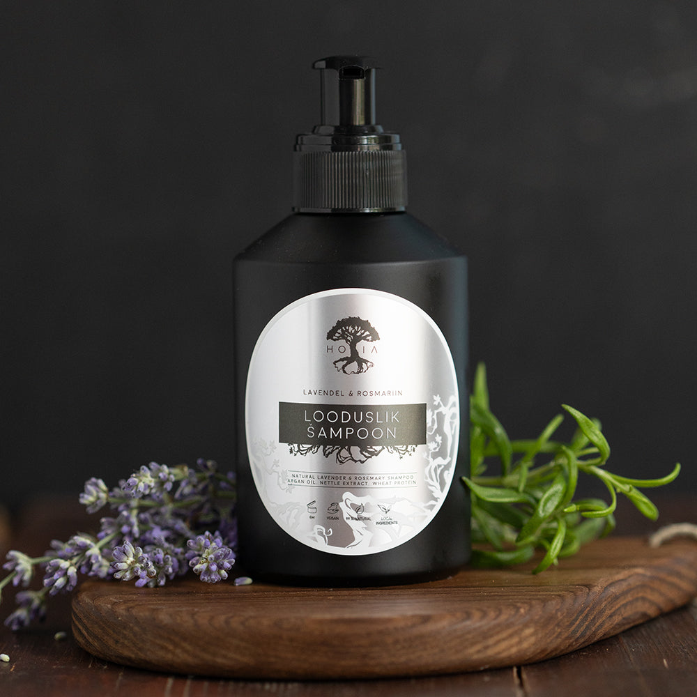 Organic Shampoo Lavender & Rosemary, 200ml