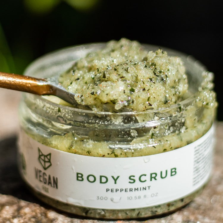 Peppermint Body Scrub, 300 g