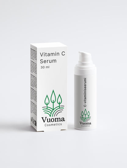C-vitamiiniseerumi heleyttämään ja kosteuttamaan ihoa