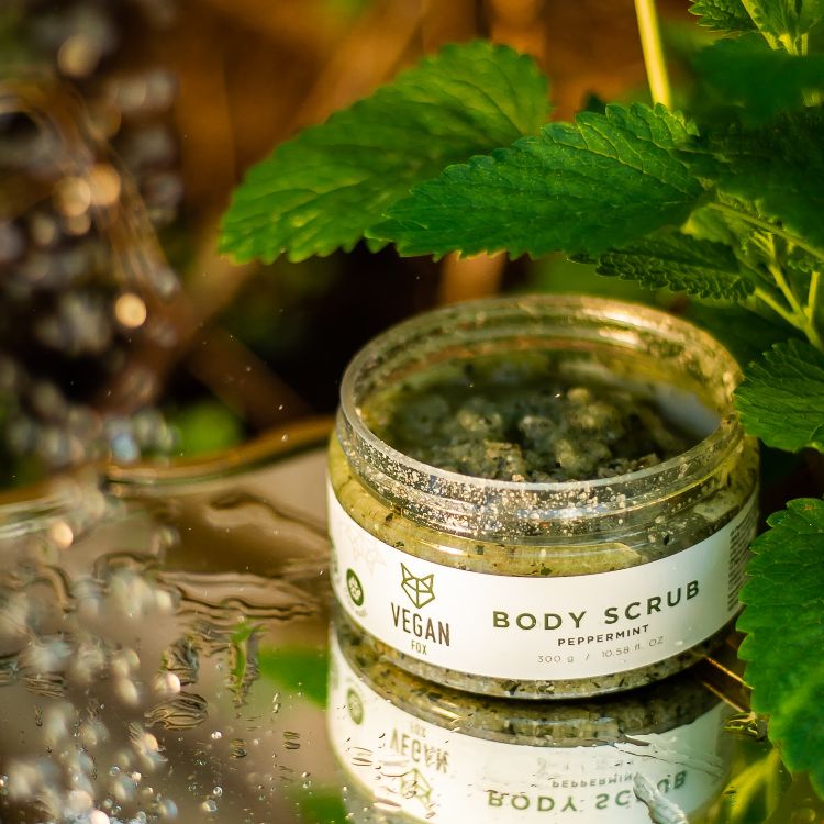 Peppermint Body Scrub, 300 g