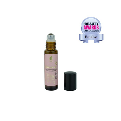 Bloom Me Moisturising Probiotic Rose Eye Serum with Hyaluronic Acid and Provitamin B5, 10ml